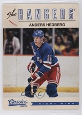 2012-13 Panini Classics Signatures Anders Hedberg #43 5r8