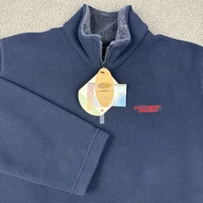 ID Wear Southwest Airlines 1/4 Zip Pullover Sweater Yukon Fleece Mens XL NWT