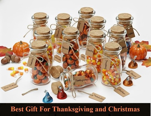 Clear Glass Jars with Cork Lids - 12 Count for Spices, Potions & Party Favors - Picture 6 of 9