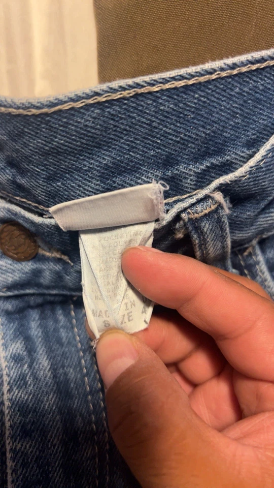 Pantalones de mezclilla vintage para mujer Pointer talla 4 Foto 3 de 4