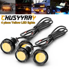 4x LED Amber Front Grille Mark light for Dodge Ram 1500 2500 3500 Raptor Style