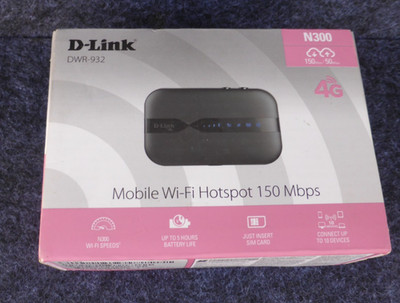 D Link DWR 932, N300 , Mobil WiFI Hotspot, 4G LTE mit bis zu 150 Mbit/s  #26