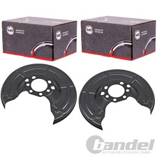 2x A.B.S. SPRITZBLECHE BREMSSCHEIBEN HINTEN passend für OPEL ASTRA COMBO MERIVA 