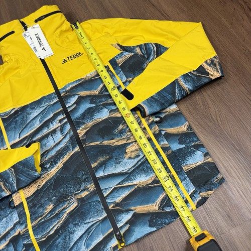 Adidas Terrex National Geographic RAIN.RDY Giacca Impermeabile IC1980 Uomo Taglia - Foto 3 di 9