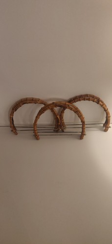 Bamboo Purse Handles Set Of 3
