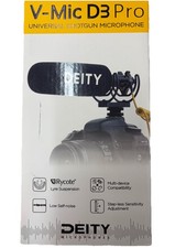 Deity V-Mic D3 Pro Super-Cardioid Directional Shotgun Microphone with Shockmount