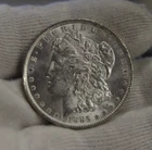 1885 O US Morgan Silver Dollar $1 Unc