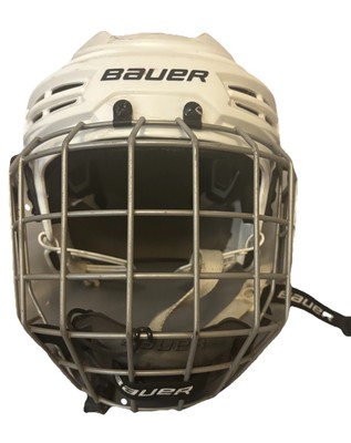 Bauer Ice Hockey Helmet IMS 5.0 Medium Adjustable With True Vision Face Guard