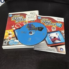 Rayman: Raving Rabbids TV Party Nintendo Wii Condition CIB Complete
