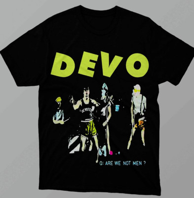 Devo band unisex T-Shirt Short Sleeve Unisex all size S to 5XL