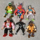 VTG 90s TMNT Lot of 6 Figures Teenage Mutant Ninja Turtles Playmates