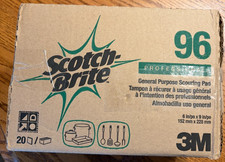 3M Scotch-Brite Heavy Duty Scouring Pad 96 20 pack