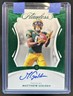 2025 Panini Flawless Matthew Golden Rookie Gems Signatures Emerald RC Auto #/5
