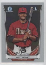 2014 Bowman Draft Chrome Matt Railey #CDP95 1u6