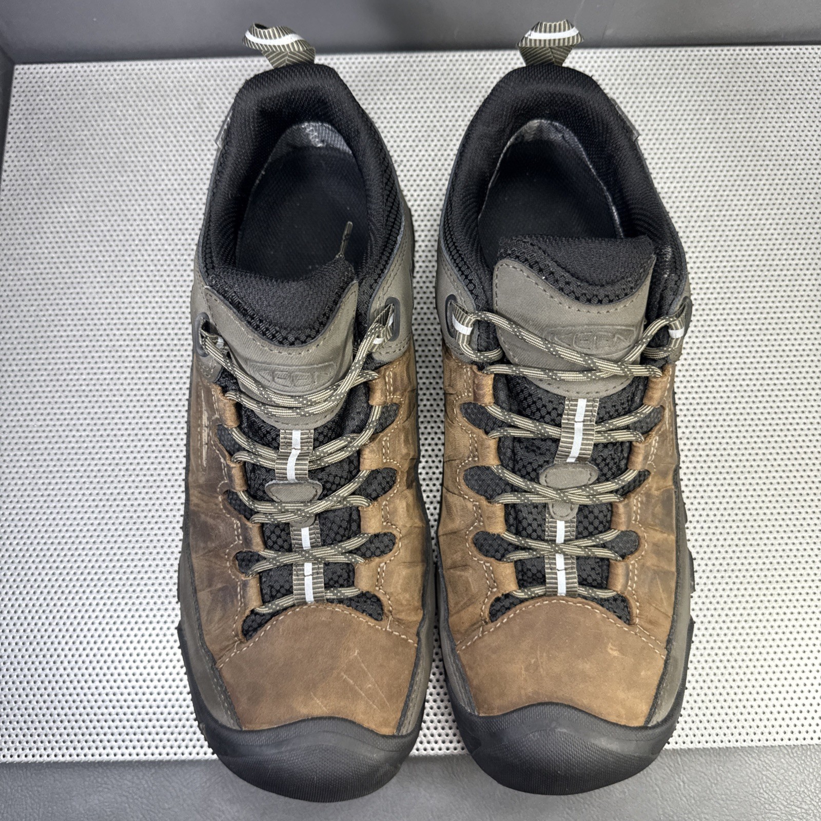 Scarpe da lavoro ed escursionismo impermeabili stringate KEEN "Targhee III WP" da uomo taglia US 12