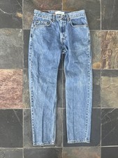 Vintage Levi  s 512 Slim Fit Blue Medium Wash Denim Blue Jeans Tapered 30x30.5
