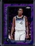 2025-26 Topps Chrome Sapphire Rob Dillingham Purple Refractor #/75 Timberwolves