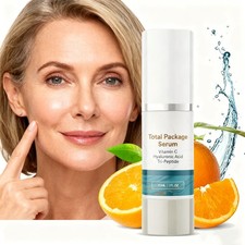 NEW Total Package Serum, All-In-One Vitamin C, Hyaluronic Acid, Peptides Serum