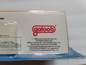 VTG Galoob 1989 Micro Machines Snap Backs #3 F-40 Porsche 959 MB Gullwing 6433