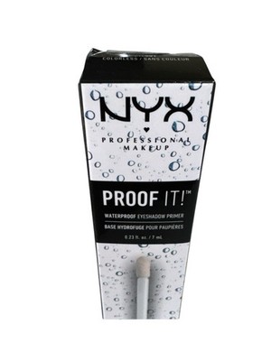 NYX Proof It! Colorless Waterproof Eyeshadow Primer 0.23 Fl Oz New