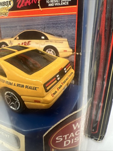 Matchbox Nissan 300ZX Z32 DARE Collection Yellow 92604 1:64 New In Box Sealed - Picture 4 of 7