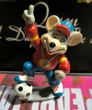 Vintage Chuck E Cheese Showbiz Pizza Time Soccer 2.5" Promo Figure Show Biz