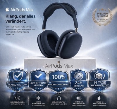 Apple AirPod Max Midnight | NEU | OVP | 24h Versand | Angebot |  