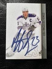 2010-11 SP Dustin Brown  Los Angeles Kings Signed Autographed NHL Trading Card