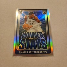 2024-25 Optic Giannis Antetokounmpo Winner Stays Holo #4