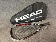 Head Megablast Liquidmetal 170 g Racquetball Racquet with Cover - 3 5/8 Grip