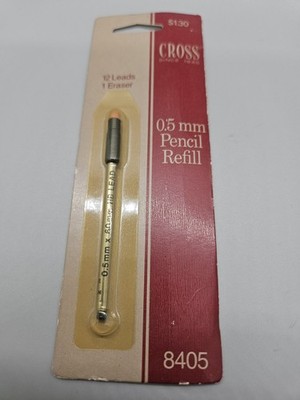 Vintage Cross 8405 Mechanical Pencil Refill Cassette 0.5mm HB Lead & Eraser NOS