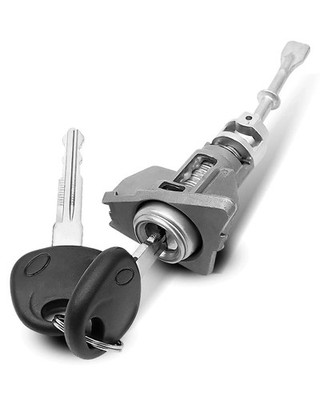 819703XA00 Front Door Lock Cylinder Set Kit with 2 Keys Compatible with Hyund...