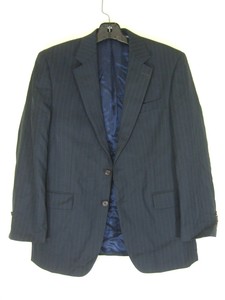 blazer ralph lauren wool coat navy jacket mens sport pinstriped