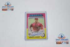 2024 Topps Heritage JORDYN ADAMS Angels RC Rookie Auto Autograph - Angels 