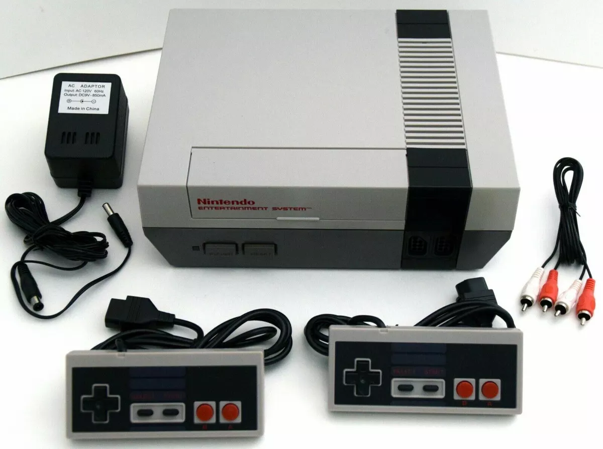 ORIGINAL Entertainment System Game Set Kit NES Console | eBay