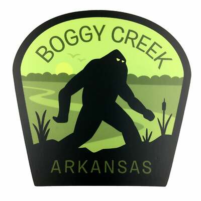 Boggy Creek, Arkansas Travel Sticker | Bigfoot | cryptozoology