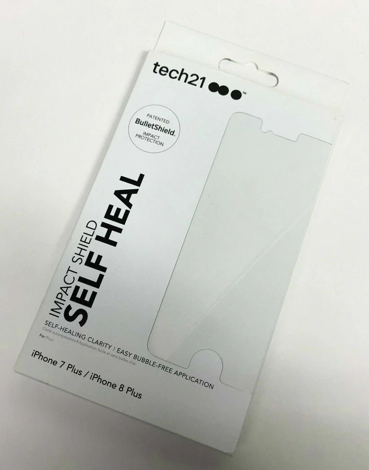 Tech21 Impact Easy Fit Shield SelfHeal Screen Protector for iPhone X/Xs/7/8/Plus - Image 4 of 4