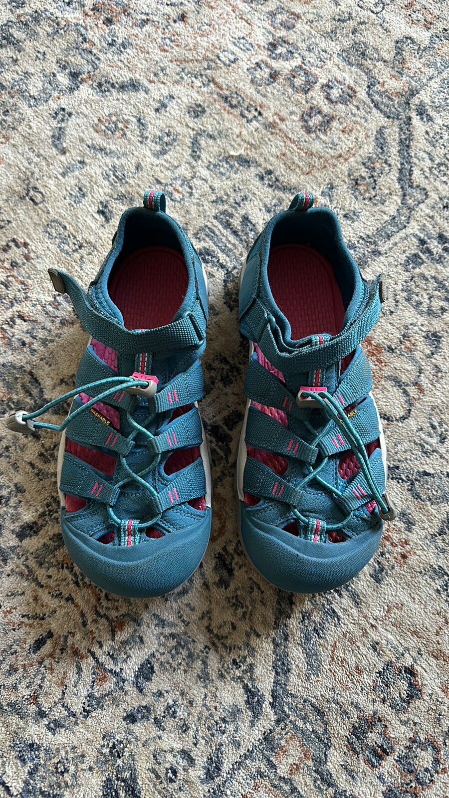 Scarpa da acqua Keen Unisex Newport H2 laguna profonda rosa brillante 5M Stati Uniti