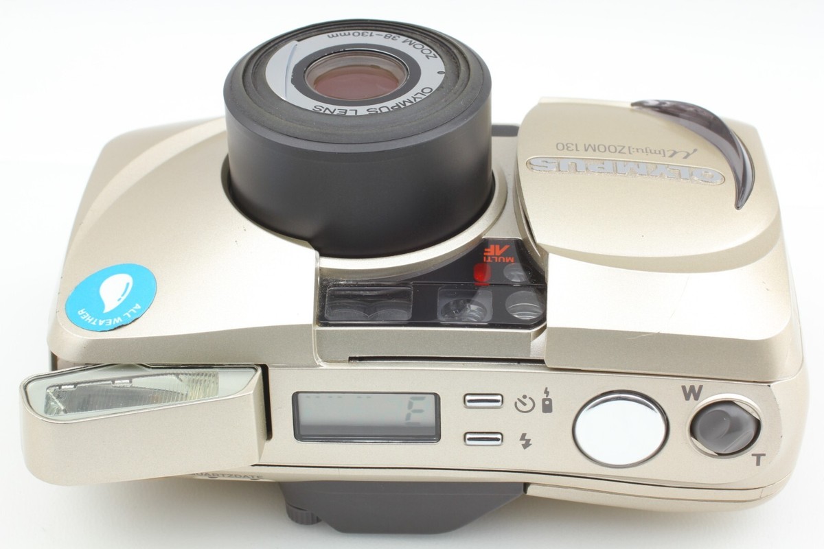 N. Mint ALL WEATHER Works】 OLYMPUS μ mju Zoom 130 Multi AF