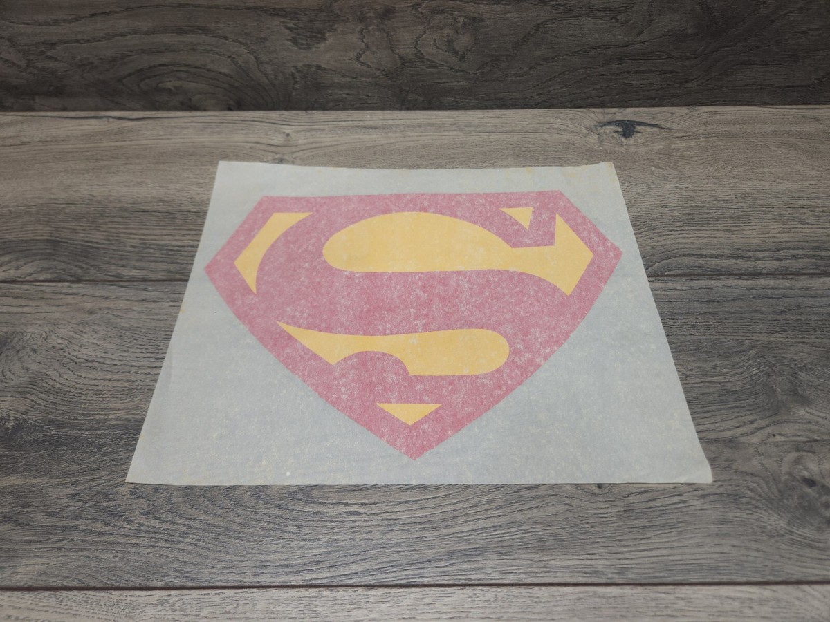 スーパーマン ロゴ ピンバッジ 1978年製 Superman Logo - DC Comics Artwork Embroidered Iron On
