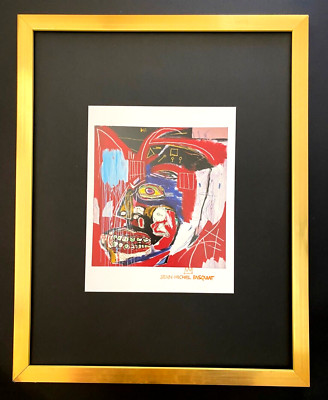 JEAN MICHEL BASQUIAT + SIGNED '' SAMO '' PRINT FRAMED + BUY IT NOW!