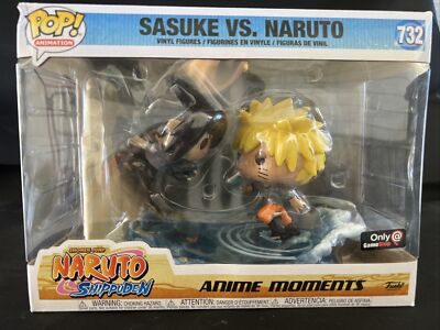 GAMESTOP限定　Funko POP! サスケ VS ナルト 732 Funko Pop! Moments Sasuke Vs Naruto Gamestop Exclusive #732