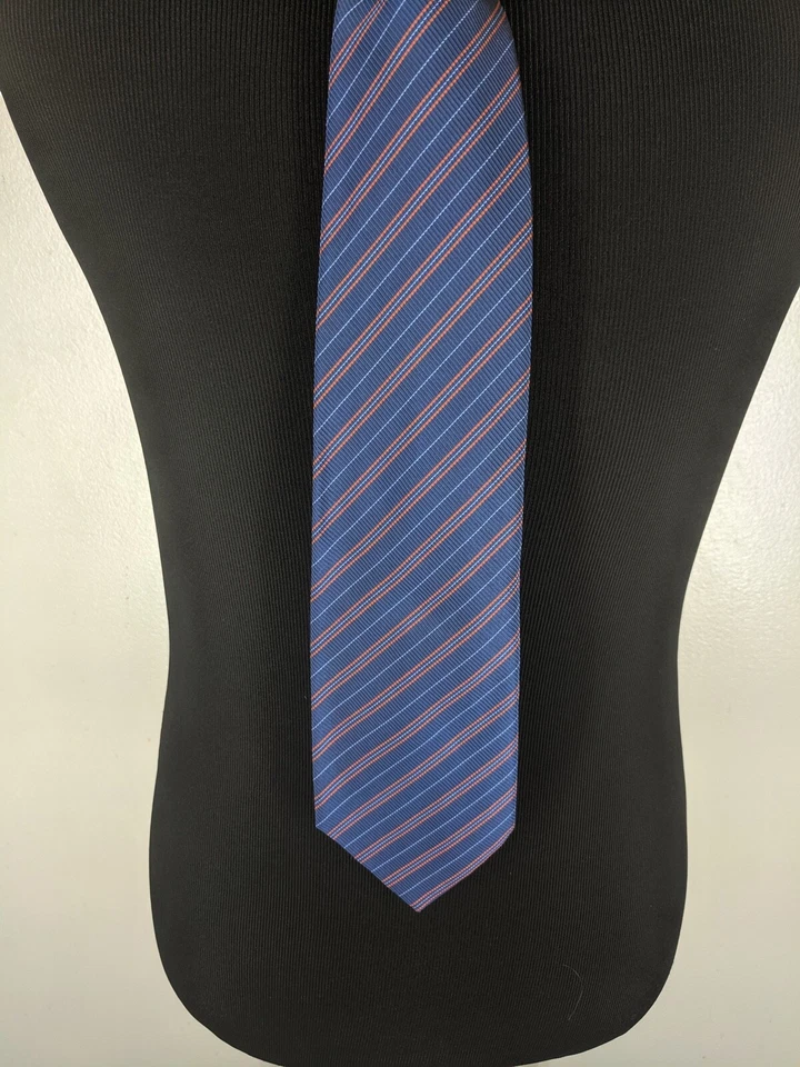 HILDITCH & KEY Para Saks 5th Ave 55% SEDA 45% ALGODÓN Corbata Nudo Grueso 3 3/4 X 59" Foto 3 de 4