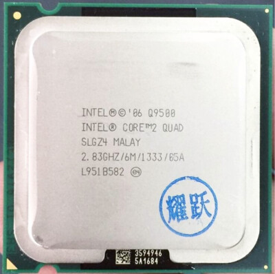 Intel Core 2 Duo Q9500 / 2.83GHz / 6MB / 1333MHz (SLGZ4) 775 Desktop Processor