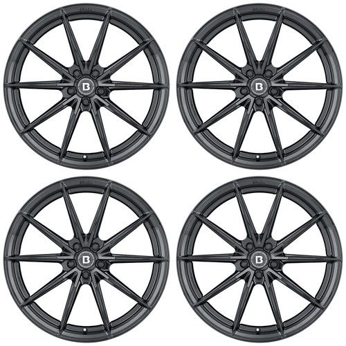 20 " Brada CX1 20x8.5 Noir Forgé Concave Roues Jantes Pour 2015-2019 Audi Tt Rs - Photo 11 sur 12