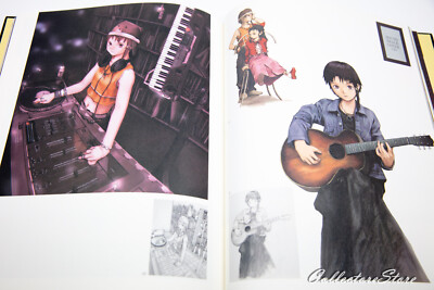 lain Yoshitoshi Abe Art Book an omnipresence in wired (Hardcover