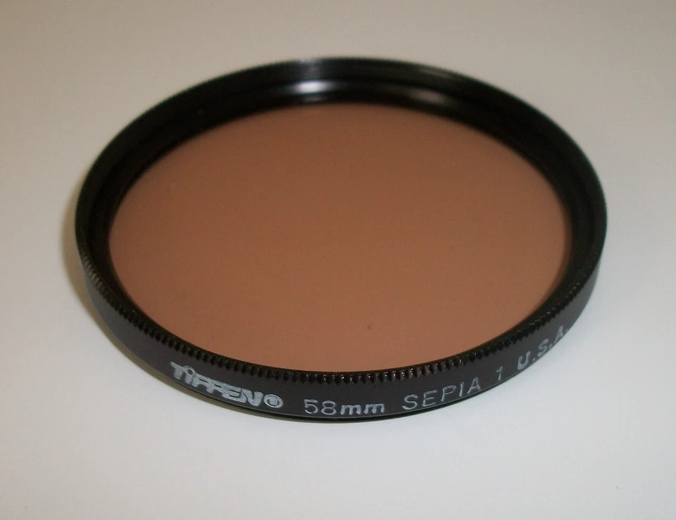New Tiffen 58mm Sepia 1 Solid Color Glass Filter MFR: 58SEP1 - Image 4 of 4