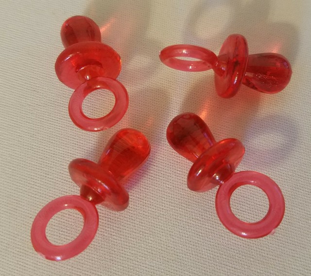 plastic pacifiers