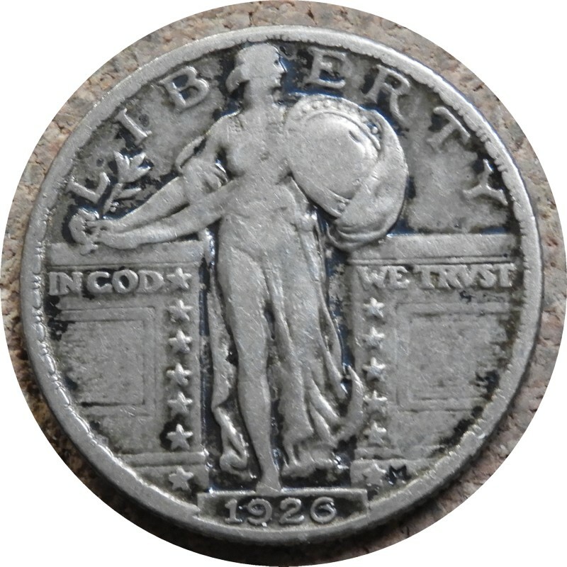 elf Standing Liberty Quarter 1926  Szego Collection    1066
