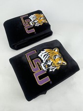 2 New Sideless Black Velour Truck Car Suv Seat Covers Big Logo Lsu Tigers 2 New Sideless Black Velour Truck Car Suv Seat Covers Big Logo Lsu Tigers